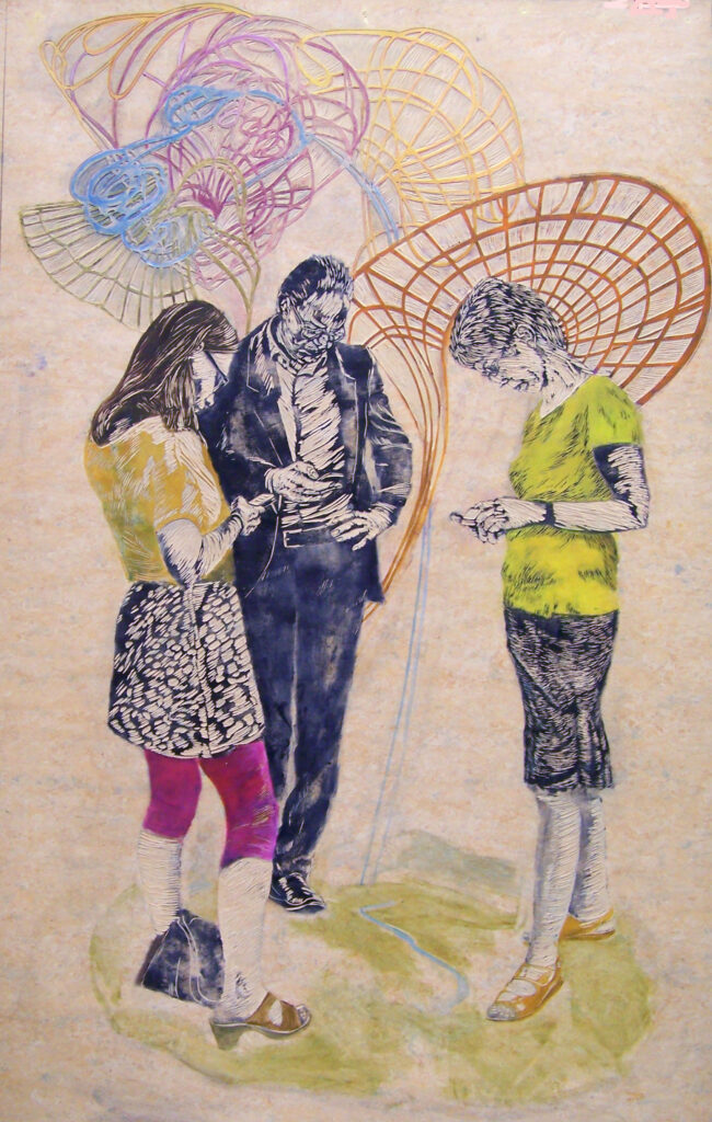 Kommunikation,-2016,-200-x-128-cm